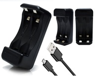 Nabíjačka batérií AA AAA 2V1 S KÁBLOM USB Nabíjačka batérií AA AAA 2V1 S KÁBLOM USB