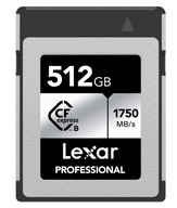 Karta Lexar CFexpress Type B 512GB 1750/1300MB/s + čítačka Karta Lexar CFexpress Type B 512GB 1750/1300MB/s + čítačka