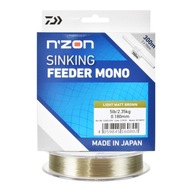Daiwa N'Zon Sinking Feeder Mono 0,18 mm 300 m matný potápavý feeder vlasec Daiwa N'Zon Sinking Feeder Mono 0,18 mm 300 m matný potápavý feeder vlasec