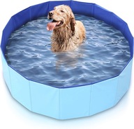 Bazén pre psa 80x30cm, skladací, pevný,