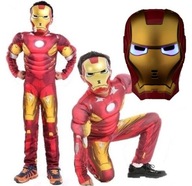 OUTFIT IRON MAN KOSTÝM + MASKA 122/128 OUTFIT IRON MAN KOSTÝM + MASKA 122/128
