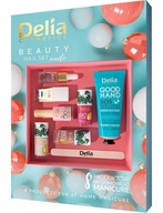 DELIA Darčekový kalendár, sada 8 ks spa, nahých produktov na manikúru DELIA Darčekový kalendár, sada 8 ks spa, nahých produktov na manikúru