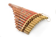 Panová flauta 12-zvukový farebný nástroj