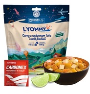 Lyommy kari lyofilizované jedlo s údeným tofu a limetkovým nádychom 500g Lyommy kari lyofilizované jedlo s údeným tofu a limetkovým nádychom 500g