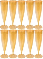 Poháre na šampanské Plastové poháre na šampanské Golden Birthday 135ml 10 ks. Poháre na šampanské Plastové poháre na šampanské Golden Birthday 135ml 10 ks.