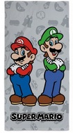 Bazénová plážová osuška 70x140 Super Mario Luigi šedá mládež Bazénová plážová osuška 70x140 Super Mario Luigi šedá mládež