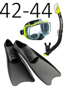 Maska + šnorchel + plutvy Imprex 3D/UF1202 čierna a žltá veľkosť L (42-44) Maska + šnorchel + plutvy Imprex 3D/UF1202 čierna a žltá veľkosť L (42-44)