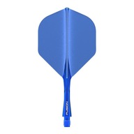 Winmau Fusion Shaft s Fluoro Blue Feather Blue Fluo Short Winmau Fusion Shaft s Fluoro Blue Feather Blue Fluo Short