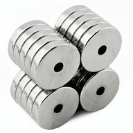 NEODYMOVÝ PRSTEŇOVÝ MAGNET 10x2x2 - 20 KS NEODYMOVÝ PRSTEŇOVÝ MAGNET 10x2x2 - 20 KS