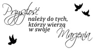 Samolepky na stenu s citátmi FUTURE Samolepky na stenu s citátmi FUTURE