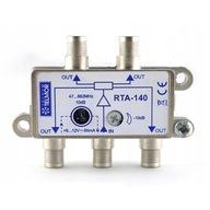 Aktívny rozbočovač pre 4 telmor RTA140 DVB-T TV Aktívny rozbočovač pre 4 telmor RTA140 DVB-T TV