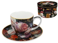 Carmani pohár Barokové kvety porcelán 250 ml 1 ks. Carmani pohár Barokové kvety porcelán 250 ml 1 ks.