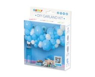 BALÓNOVÁ GARLANDA DIY MÚKL BABY BLUE BALÓNKY 65 kusov BALÓNOVÁ GARLANDA DIY MÚKL BABY BLUE BALÓNKY 65 kusov