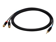 Kábel SSQ MIJRCA1 TRS 3,5 mm - 2 x RCA 1 m