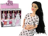 Bábika pre tehotné deti v bielych šatách