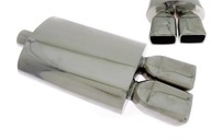 TurboWorks koncový tlmič výfuku 2x65x86mm vstup 635mm TurboWorks koncový tlmič výfuku 2x65x86mm vstup 635mm