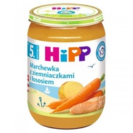 Hipp mrkva so zemiakmi a lososom 3x190g Hipp mrkva so zemiakmi a lososom 3x190g