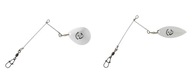 LURE SG EASYON SPINNER BAIT KIT M SILVER 2KS. LURE SG EASYON SPINNER BAIT KIT M SILVER 2KS.