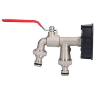 Adaptér IBC Tote Dvojitý konektor mosadz Adaptér IBC Tote Dvojitý konektor mosadz