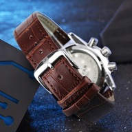 Kožený remienok na hodinky Benyar 5102 5140
