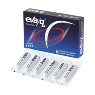 Eva/Qu, Čapíky proti zápche, 6 ks Eva/Qu, Čapíky proti zápche, 6 ks