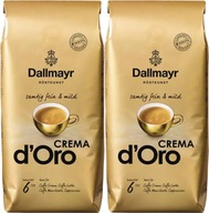Dallmayr Crema d'Oro zrnková káva 1kg x 2 ks Dallmayr Crema d'Oro zrnková káva 1kg x 2 ks