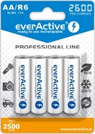 everActive AA (R6) 2600 mAh NiMH batéria 4 ks. everActive AA (R6) 2600 mAh NiMH batéria 4 ks.