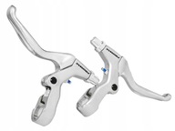 Rukoväte, brzdové páčky V-brake PROMAX, strieborné ALU Rukoväte, brzdové páčky V-brake PROMAX, strieborné ALU