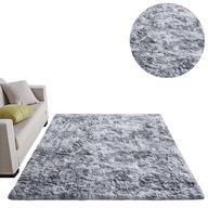 Hustý mäkký plyšový koberec Shaggy Ombre 80x150