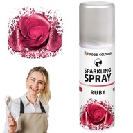 FARBÍV SPREJ RUBY GLITTER RUBY GLOSSY 50ml FARBÍV SPREJ RUBY GLITTER RUBY GLOSSY 50ml