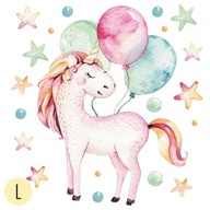 L samolepky na stenu UNICORN jednorožec 50x100cm L samolepky na stenu UNICORN jednorožec 50x100cm