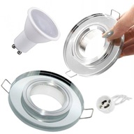 Držiak svietidla pre závesný strop + LED žiarovka 3W neutrálna farba 4000K Držiak svietidla pre závesný strop + LED žiarovka 3W neutrálna farba 4000K