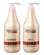Stapiz Sleek line REPAIR šampón 1L + balzam 1L Stapiz Sleek line REPAIR šampón 1L + balzam 1L