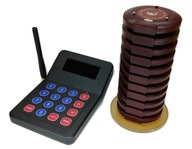 POS pagingový systém, bezdrôtový rádiový pager LOGO FREE POS pagingový systém, bezdrôtový rádiový pager LOGO FREE