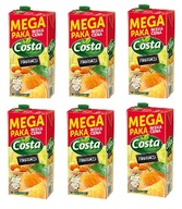 6x 2L COSTA pomarančový nápoj BAL 6x 2L COSTA pomarančový nápoj BAL