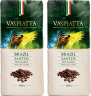 2 kg kávových zŕn Vaspiatta Brazil Santos 2 kg kávových zŕn Vaspiatta Brazil Santos