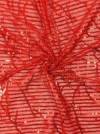 Flitre strapce sieťovaný materiál červená 0,5 m Flitre strapce sieťovaný materiál červená 0,5 m