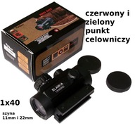 COLIMATOR 1X40 R/G LASEROVÝ POSKYTOVAČ LASEROVÝ ZMIER COLIMATOR 1X40 R/G LASEROVÝ POSKYTOVAČ LASEROVÝ ZMIER