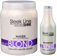 STAPiZ Sleek Line VIOLET 1000 maska + blond šampón STAPiZ Sleek Line VIOLET 1000 maska + blond šampón