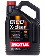 MOTUL 8100 X-CLEAN C3 OLEJ 5W40 5L