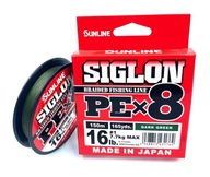 SUNLINE SIGLON X8 PE 1,0 150M TMAVO ZELENÁ SUNLINE SIGLON X8 PE 1,0 150M TMAVO ZELENÁ
