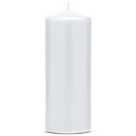 Dekoračná sviečka BIELA hrubá 15 cm ~30v x 6 ks Dekoračná sviečka BIELA hrubá 15 cm ~30v x 6 ks