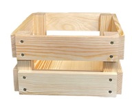 Malá drevená darčeková krabička
