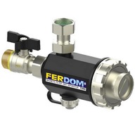 Magnetický separátor filtra FERDOM FD090 s nádržou na sediment Max 24kW, 3/4