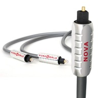 TOSLINK SPDIF OPTICKÝ KÁBEL WIREWORLD NOVA 0,5M AKRYLOVÉ LEŠTENÉ KONEKTORY TOSLINK SPDIF OPTICKÝ KÁBEL WIREWORLD NOVA 0,5M AKRYLOVÉ LEŠTENÉ KONEKTORY