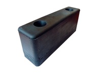 Gumový nárazník 20x5,2x8 cm - 2 otvory. Gumový nárazník 20x5,2x8 cm - 2 otvory.