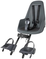 Predná cyklosedačka Bobike GO MINI sivá Predná cyklosedačka Bobike GO MINI sivá