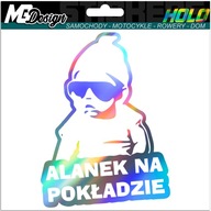 Nálepka na okno ALANEK IN THE CAR HOLOGRAM Nálepka na okno ALANEK IN THE CAR HOLOGRAM