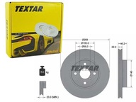 TEXTAR PREDNÉ BRZDOVÉ KOTÚČE 92164203