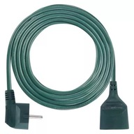 Predlžovací kábel 5 m / 1 zásuvka / zelená / PVC 1 mm2 Predlžovací kábel 5 m / 1 zásuvka / zelená / PVC 1 mm2